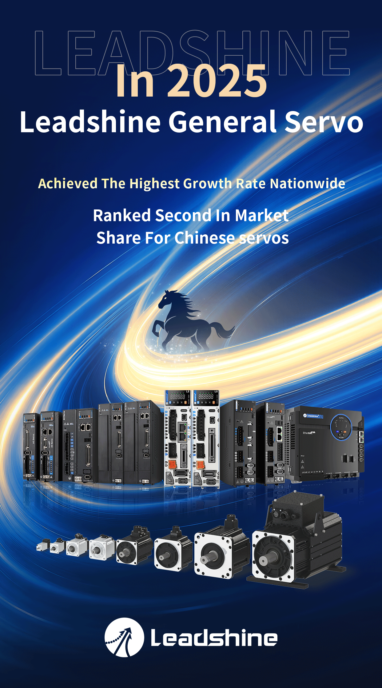 Leadshine Servos Experience Rapid Growth, Ranking First in National Growth Rate-1 Leadshine Servos Experience Rapid Growth, Ranking First in National Growth Rate-1