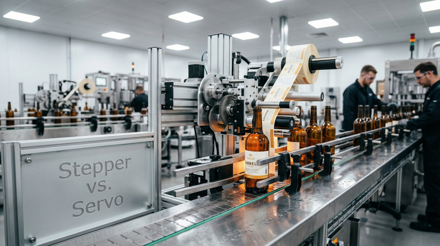 Closed Loop Stepper vs. Servo Motor: How to Choose for Labeling & Packaging Machines