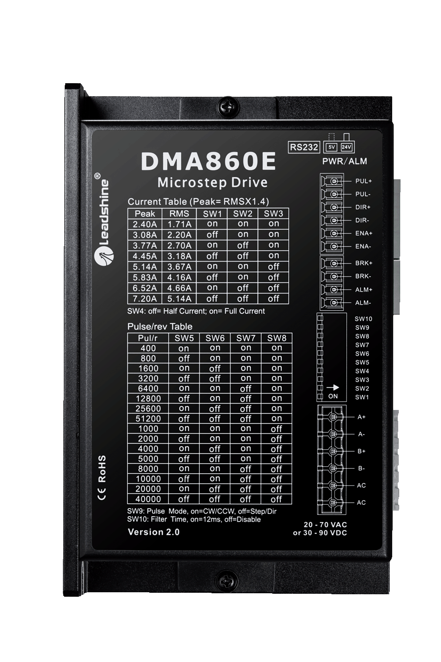 DMA860E Stepper Drives