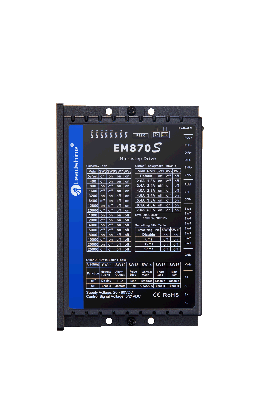 EM870S Stepper Drives