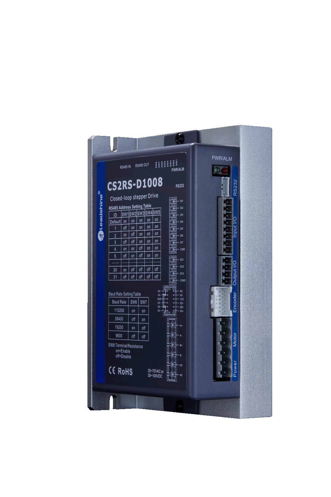 CS2RS-D1008 Closed Loop Stepper Drive